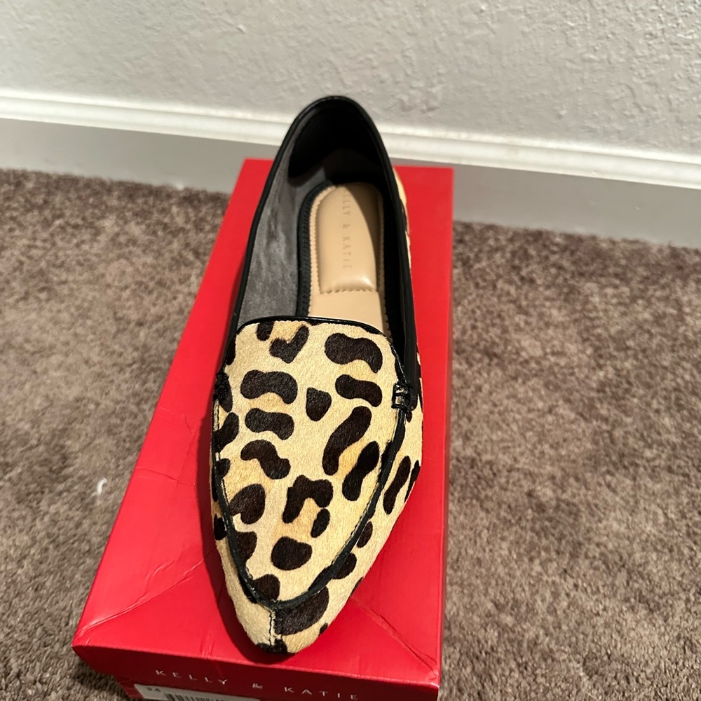 Kelly & Katie Animal Print Women's Loafers